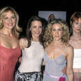 "Sex and the City" cast at the Season 3 premiere of "SATC" in 2000