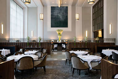 Interior of Eleven Madison Park in the Flatiron District