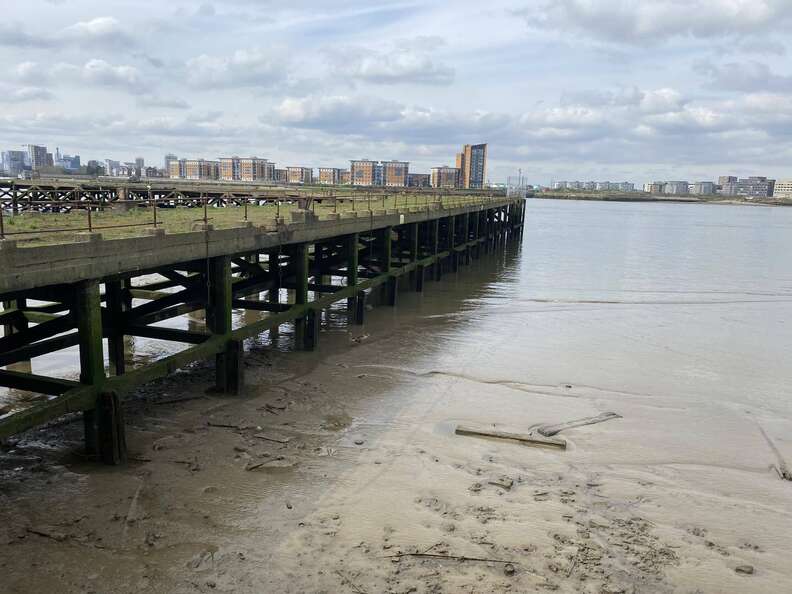 Firefighters Race Against Rising Tides To Rescue Someone Trapped Under ...