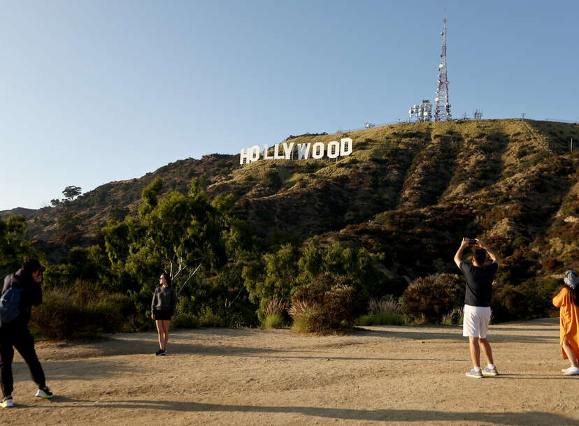 Best hike to hollywood sign sales
