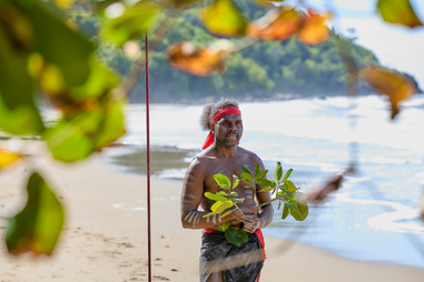 Photos of the Goondoi Rangers, protectors of the Great Barrier Reef.