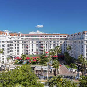 Hôtel Barrière Le Majestic in Cannes, France exterior