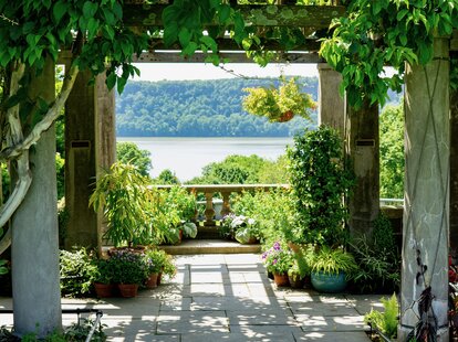 The Pergola at Wave Hill in The Bronx