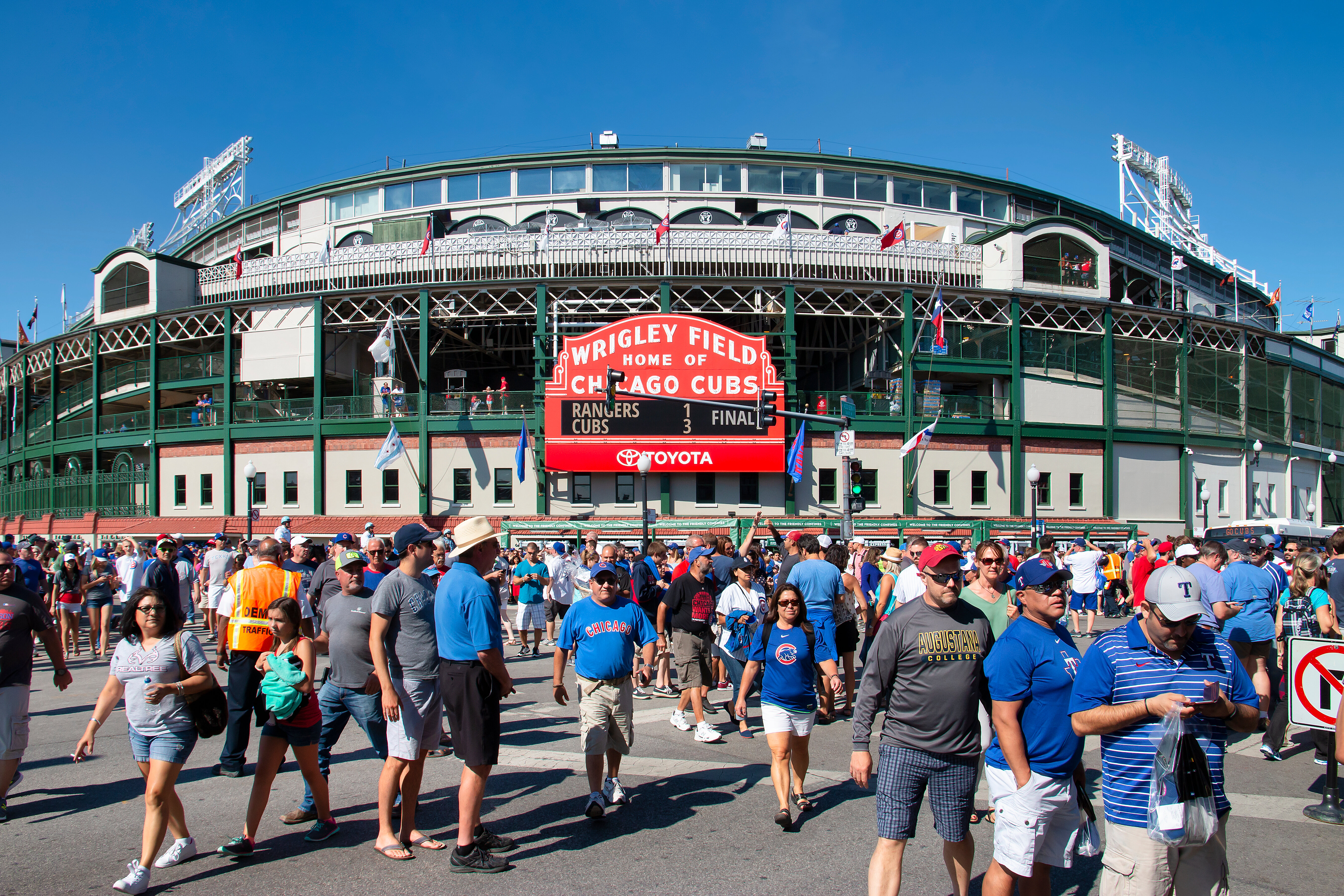 Wrigley Field Chicago Cubs Stadium