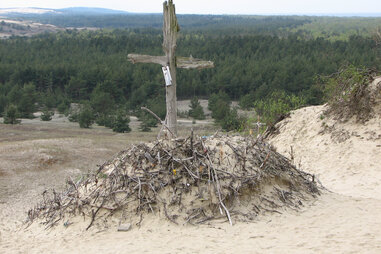 curonian spit lithuania sand dunes