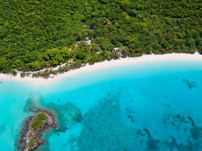 trunk bay, saint john, US virgin islands