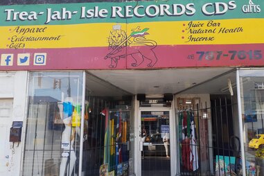 treajah isle records storefront in toronto