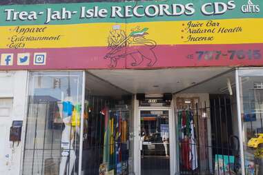 treajah isle records storefront in toronto