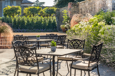 The view of the gardens at Carton House