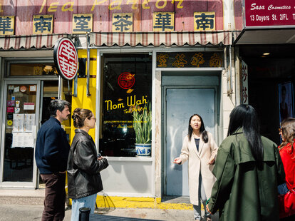 Co-founder of Mott Street Girls, Chloe Chan, leads us on a historical tour of Manhattan’s Chinatown