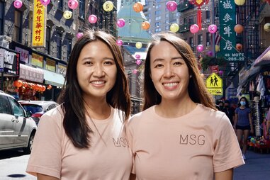 Co-founders of Mott Street Girls, Chloe Chan and Anna Huang