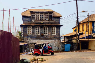 krio house, Sierra Leone