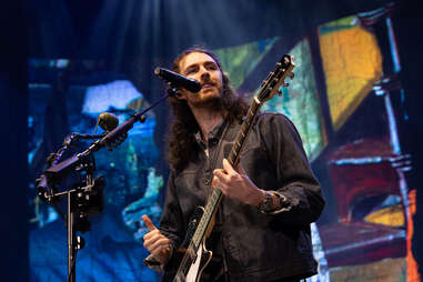 Hozier performs in concert during the "Unreal Unearth" tour