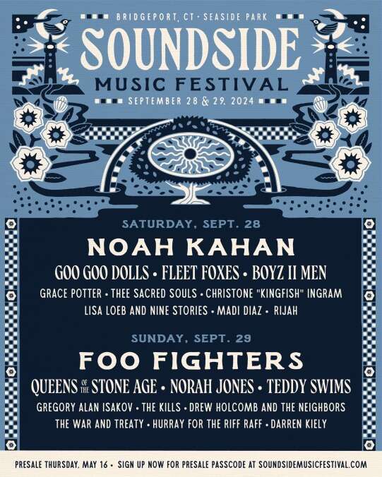 soundside music festival 2024 lineup bridgeport