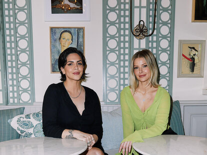 Katie Maloney and Ariana Madix at Something About Her in LA