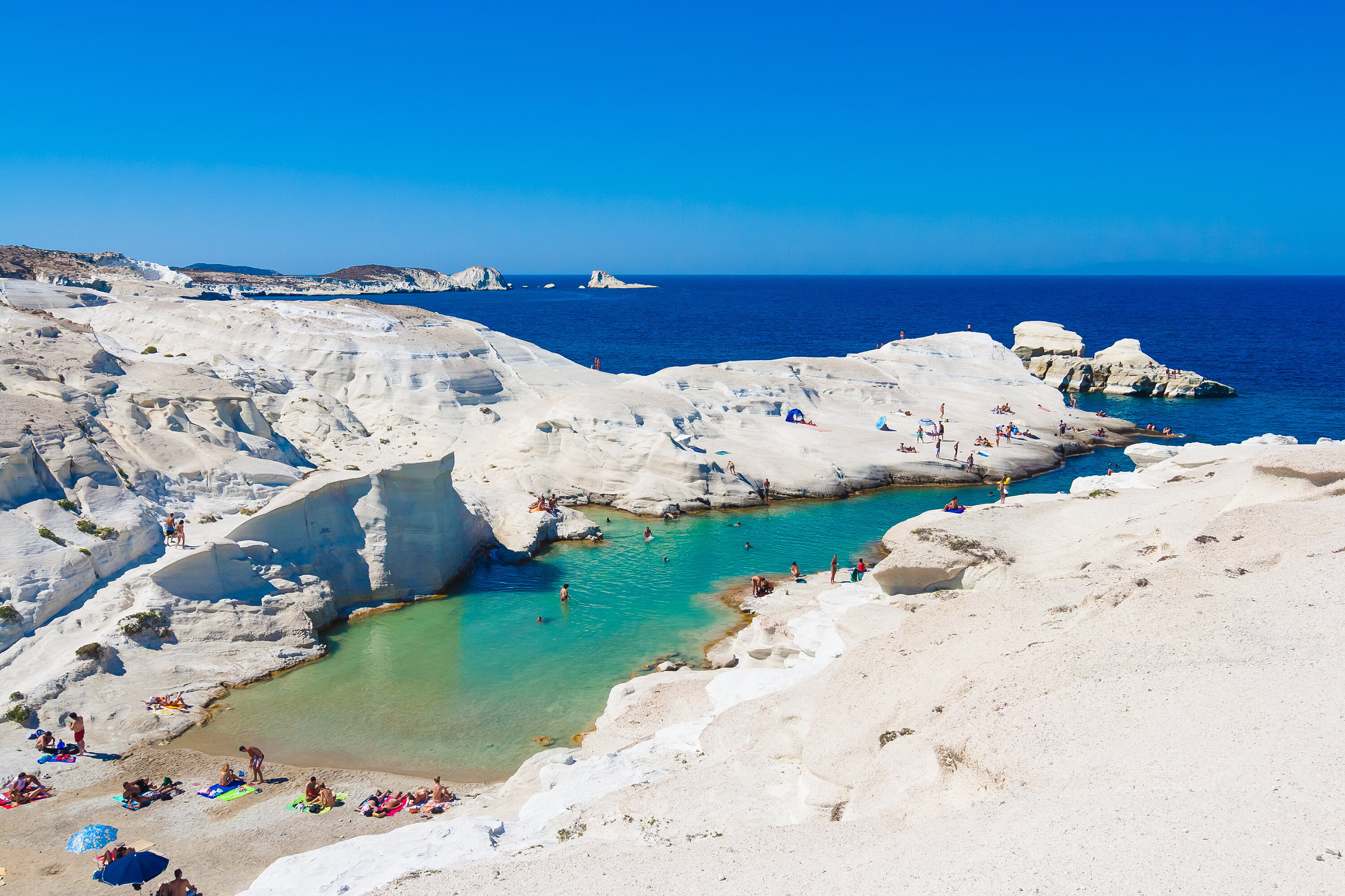 Everything You Need to Know About Sarakiniko Beach in Milos, Greece - Thrillist