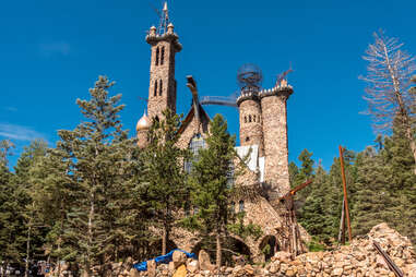 hand-built Bishop Castle in Colorado 