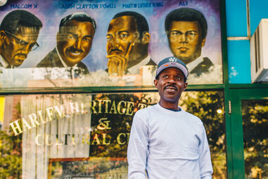 Founder of Harlem Heritage Tours and Harlem-native Neal Shoemaker