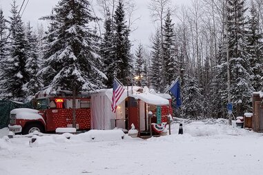 Wagner’s Pizza Bus, Fairbanks, Alaska