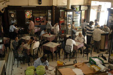 An internal view of Kyani & Co, an Irani cafe in Mumbai