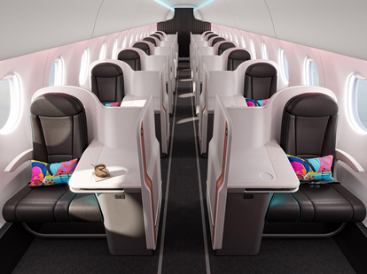 BermudaAir plane interior