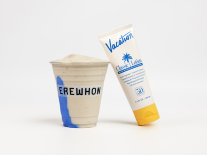 The limited-edition Erewhon x Vacation “Sunscreen” Smoothie