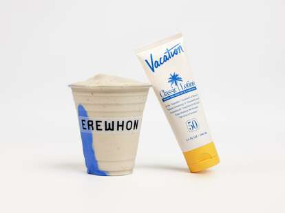 The limited-edition Erewhon x Vacation &ldquo;Sunscreen&rdquo; Smoothie