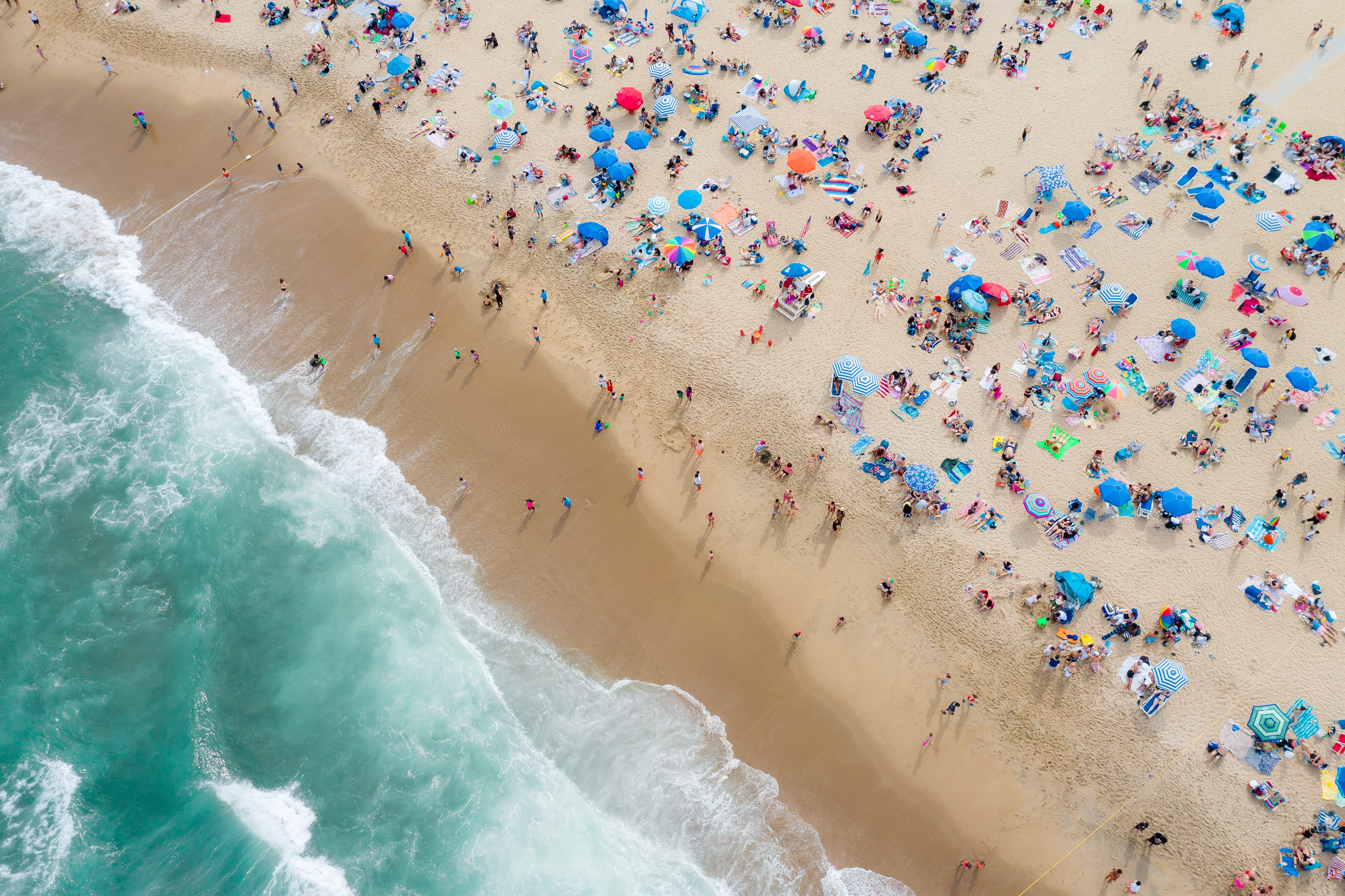 Aerial view of Asbury Park, New Jersey