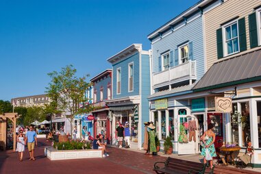 Washington Street Mall in Cape May