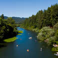 Russian River in Guerneville CA 