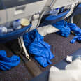 what happens to airplane blankets 