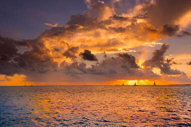 Mallory Square Key West sunset celebration