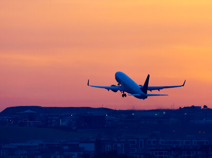 airplane taking off