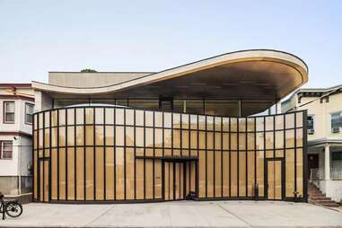 Exterior of The Louis Armstrong Center in Corona, Queens