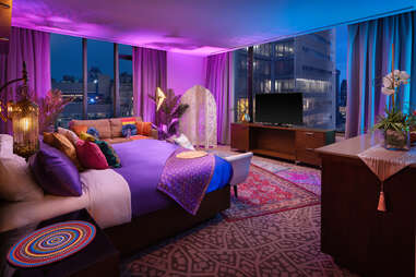 Hilton New York Times Square Aladdin's Palace suite