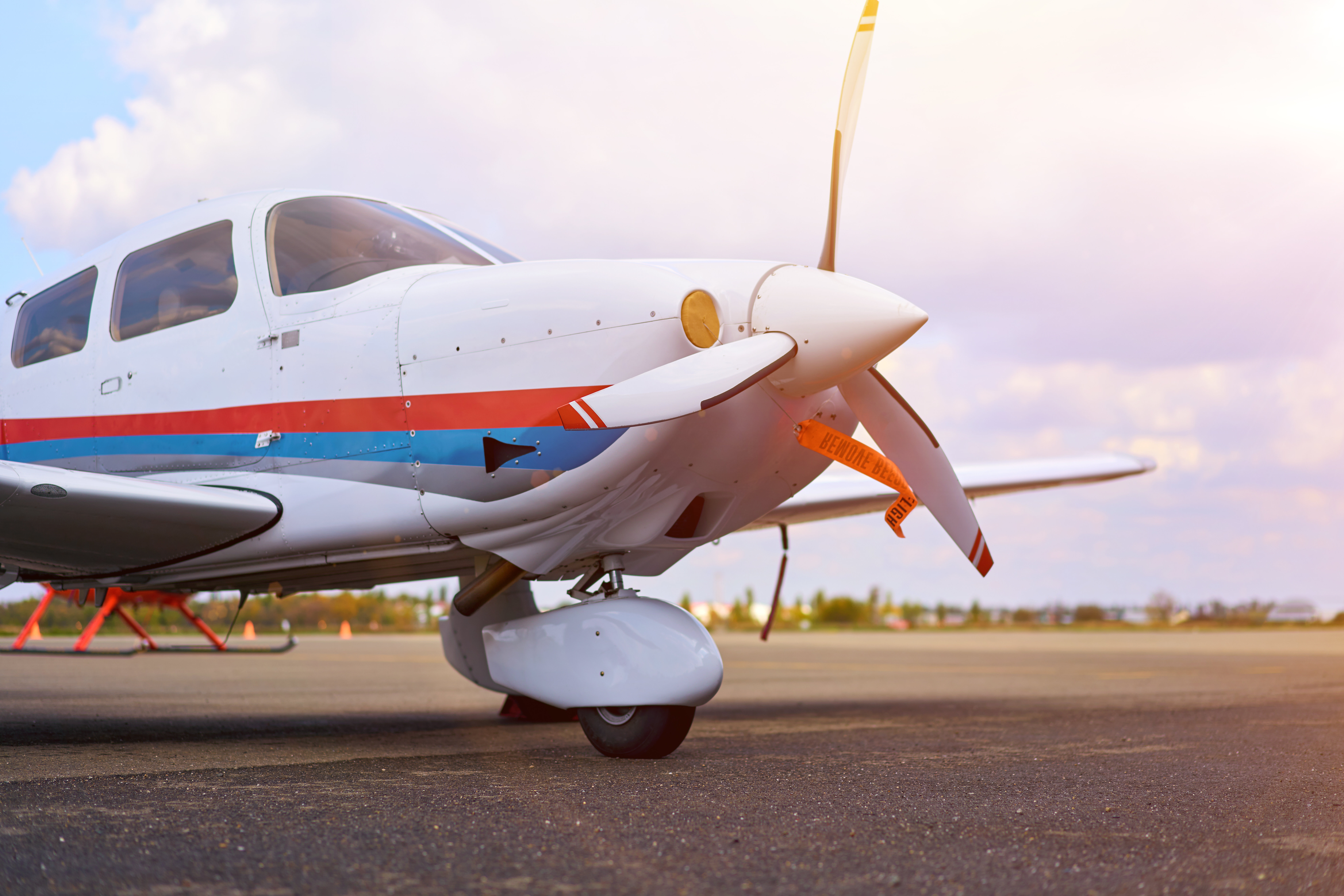 commercial plane at anguilla airport