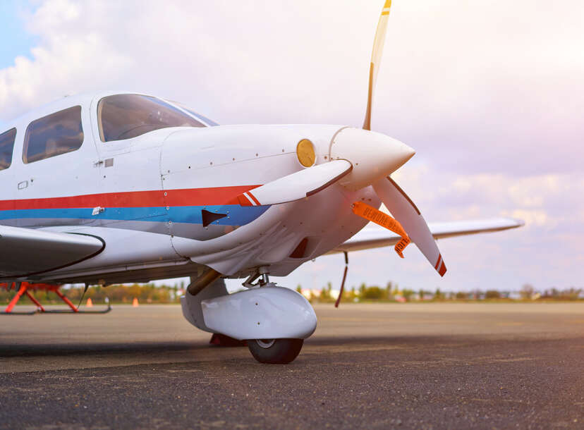 commercial plane at anguilla airport