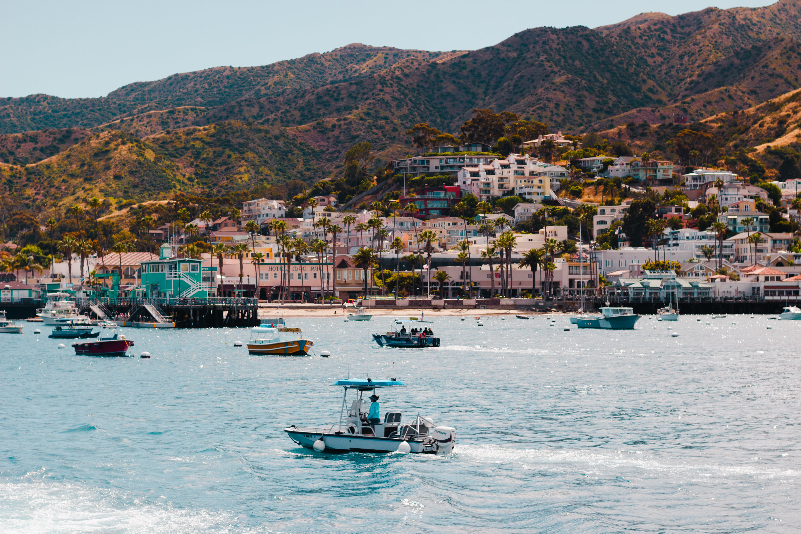 Santa Catalina Island harbor