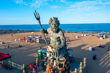 virginia beach boardwalk best beach towns usa