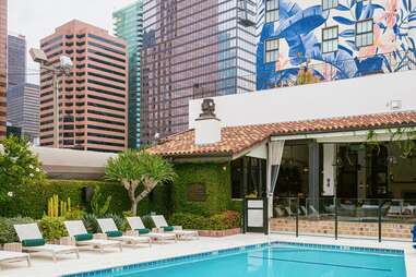 Pool at Hotel Figueroa