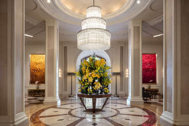 The lobby at Beverly Wilshire, A Four Seasons Hotel