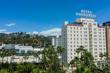 The Hollywood Roosevelt hotel