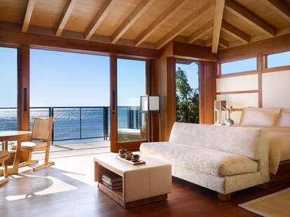 Beachfront room at Nobu Ryokan Malibu