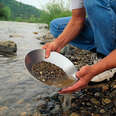 gold panning in california