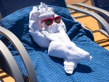 towel animal tiktok carnival cruise line