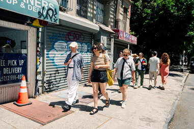 A Close Friends Collective Tour makes its way around the Lower East Side