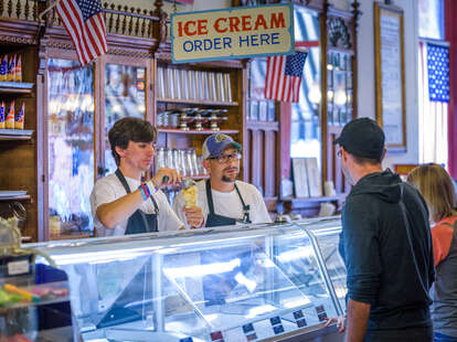 American Old Fashioned Ice Cream Parlor