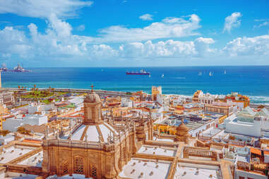 Las Palmas, Gran Canaria, Spain cheapest beach towns around the world 