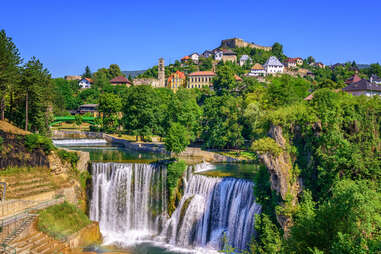 Jajce waterfalls, Bosnia