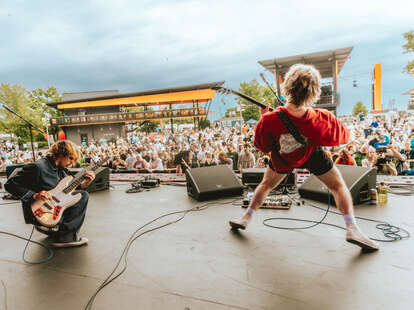 Diet Lite performs at the Summerfest Music Festival 